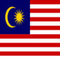 Flag Charm Gold