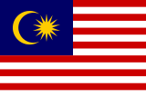 Flag Charm Gold