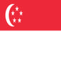 Flag Charm Gold