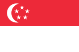 Flag Charm Gold