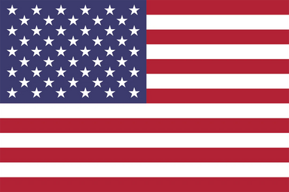 Flag Charm Gold